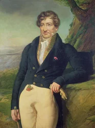 Porträt des französischen Zoologen und Paläontologen Georges Cuvier (1769-1832)